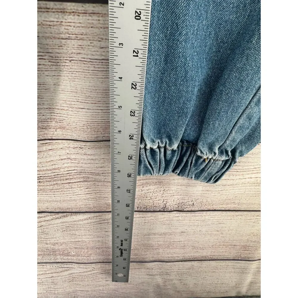 BDG Urban Outfitters Jeans Womens 25‎ Patchwork Nylon Panel Jogger Denim Pants